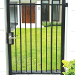 ประตูรั้วเหล็กแบบบานเล็ก7